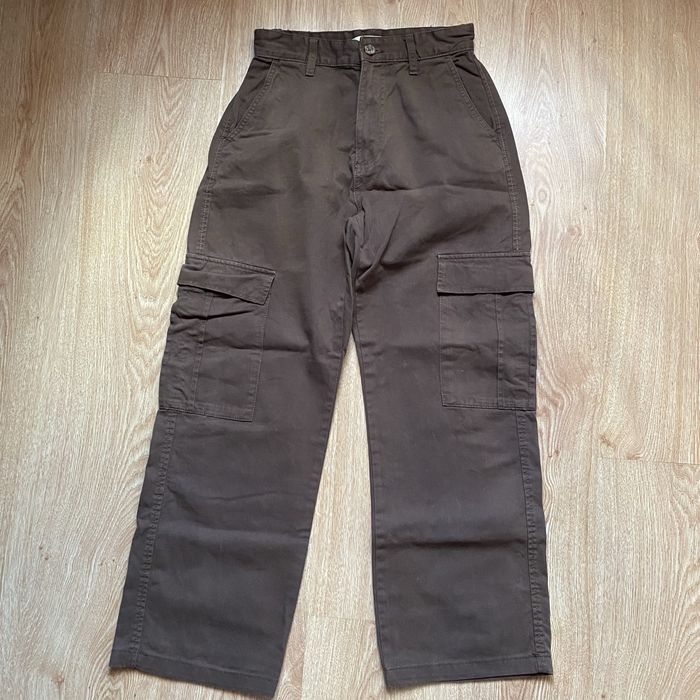 Широкі штани карго Stradivarius