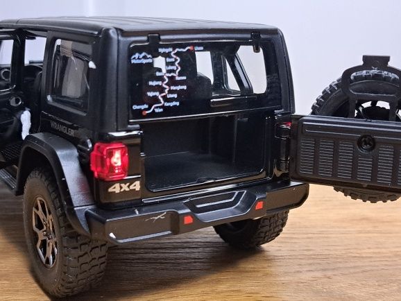 Машинка металева Jeep Wrangler 1:22