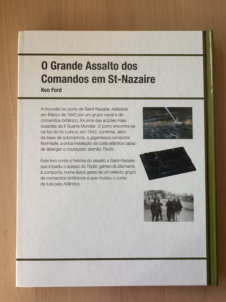 Livro “O Grande Assalto dos Comandos em St Nazaire” da Osprey