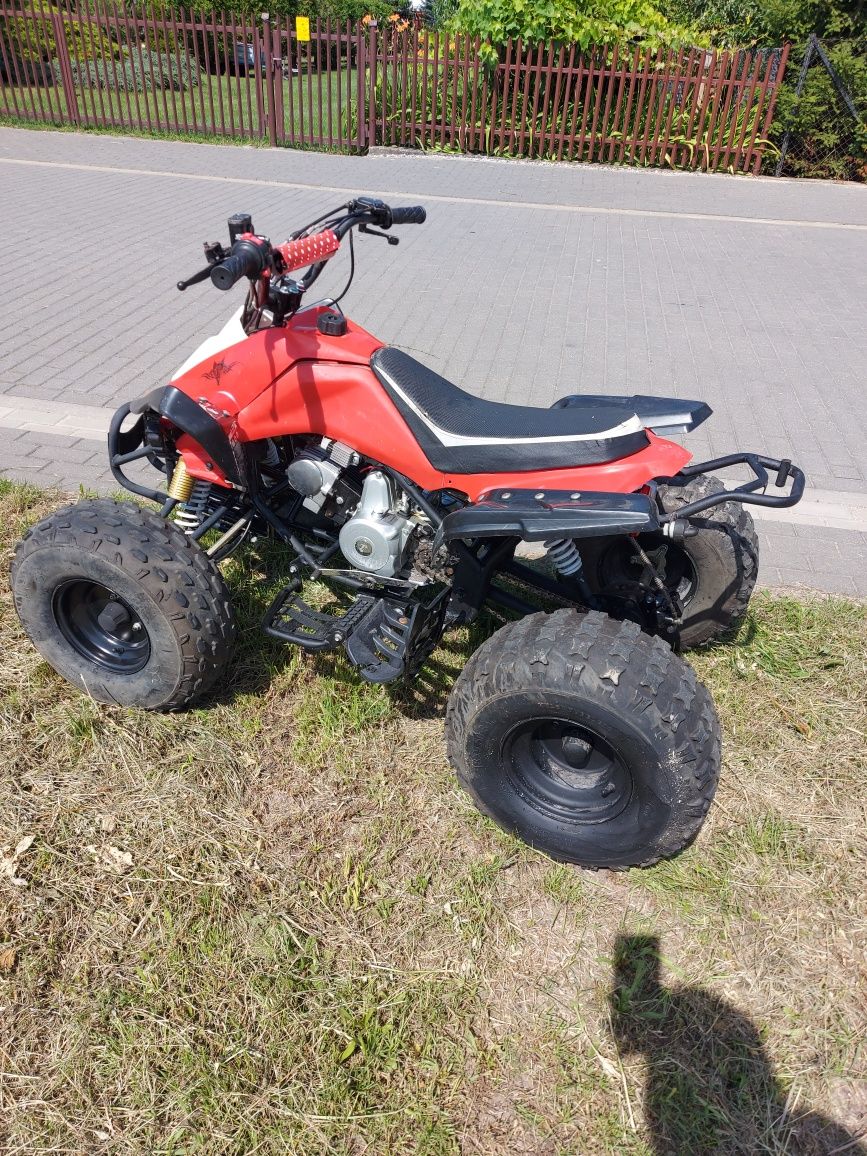 Quad  125 atv automat wsteczny Kxd Carbon duza rama