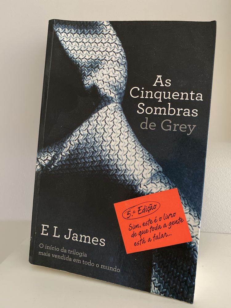 Livro “As cinquenta sombras de Grey”