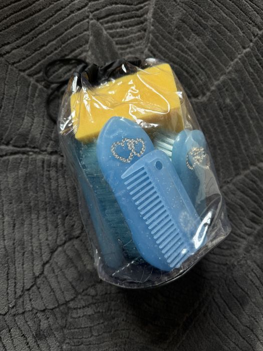 Zestaw szczotek York błękitne