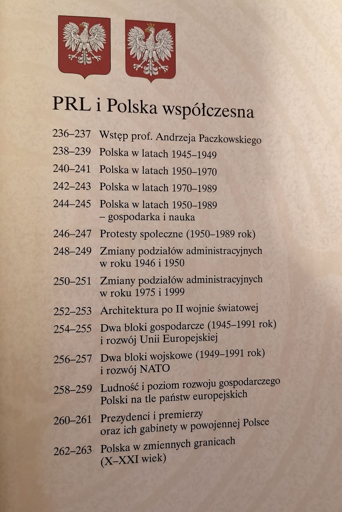 Książka Atlas ilustrowany "Historia Polski" Demart komunia