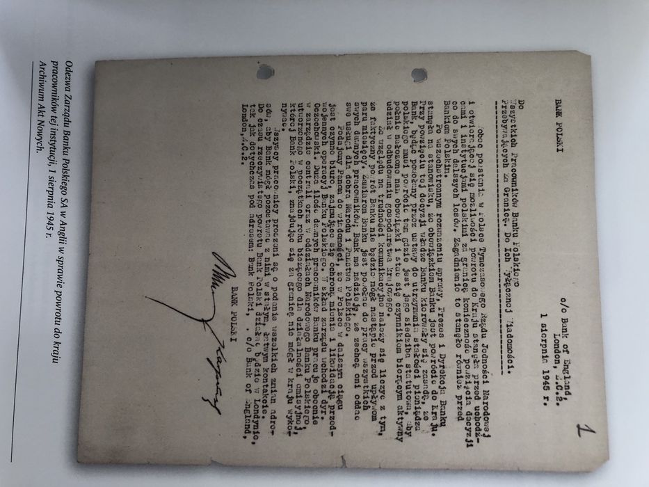 Wojenne losy polskiego złota, publikacja NBP