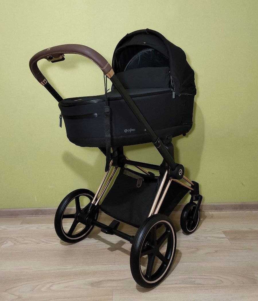 Cybex Priam Black Rose Gold коляска, ідеальний стан