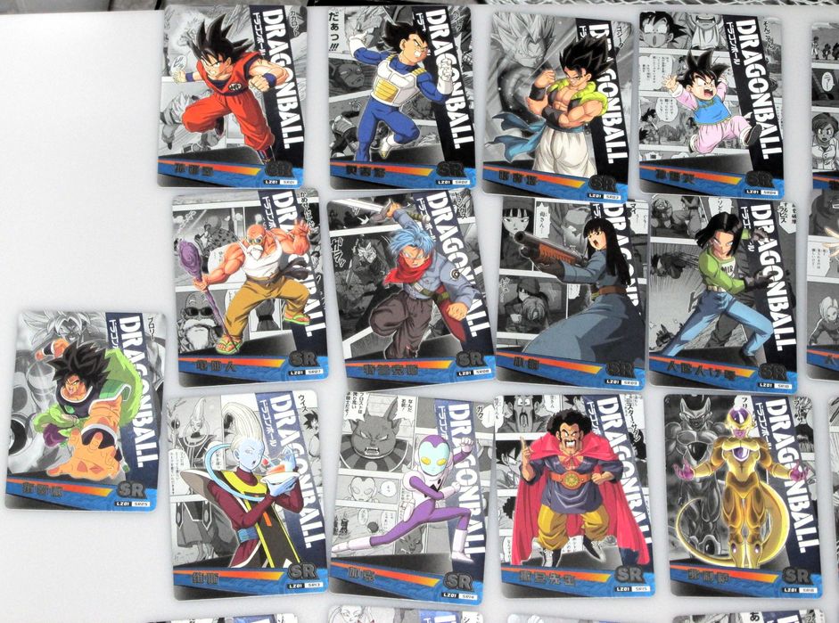 Full Set 25 Dragon Ball SR cards