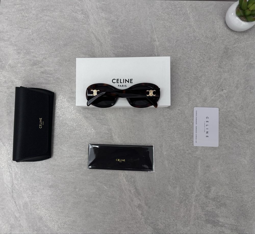 Okulary Przeciwsloneczne Filtr UV Zestaw Sloneczne Celine