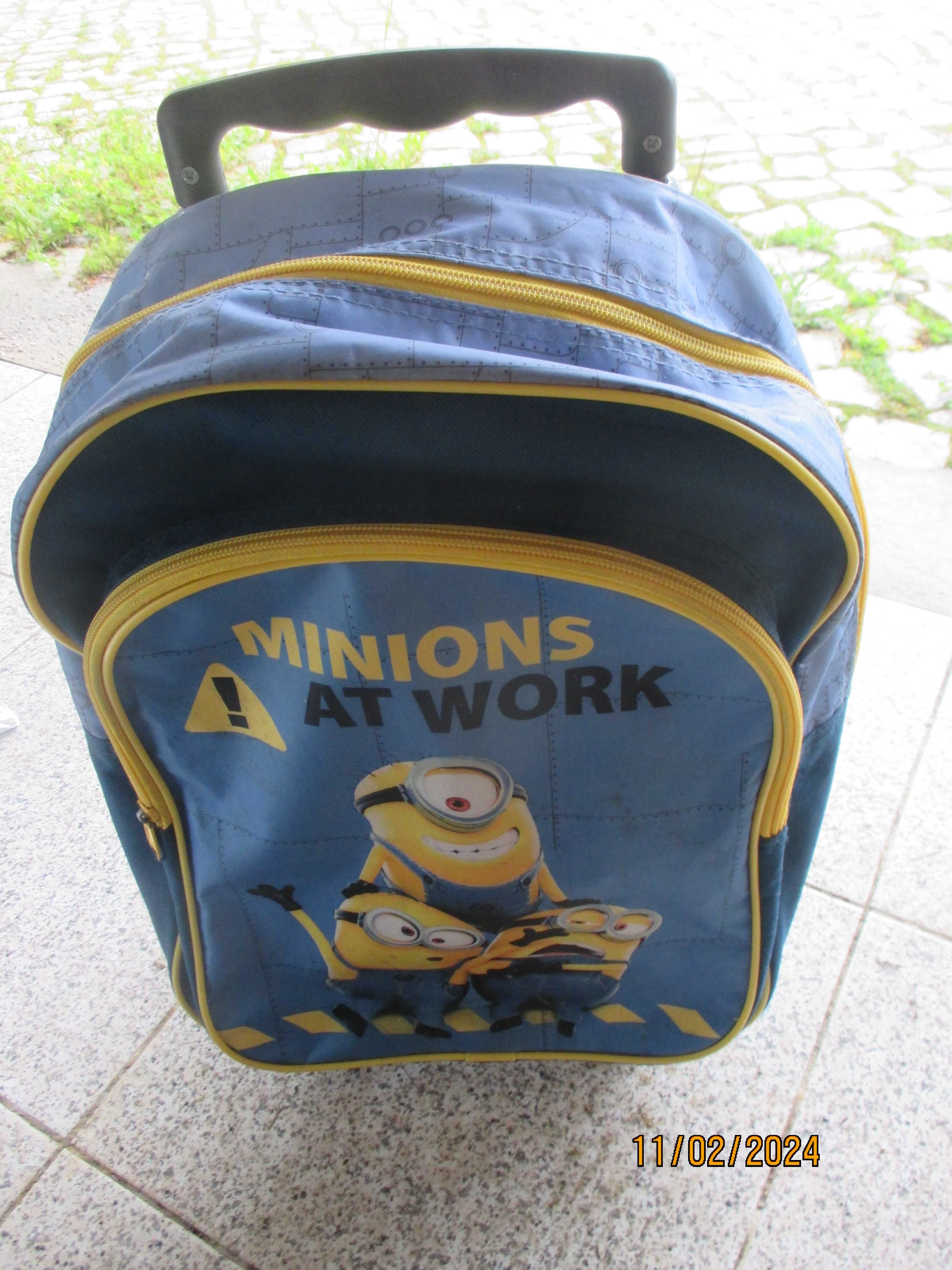 Mochila trolley para criança - Minions