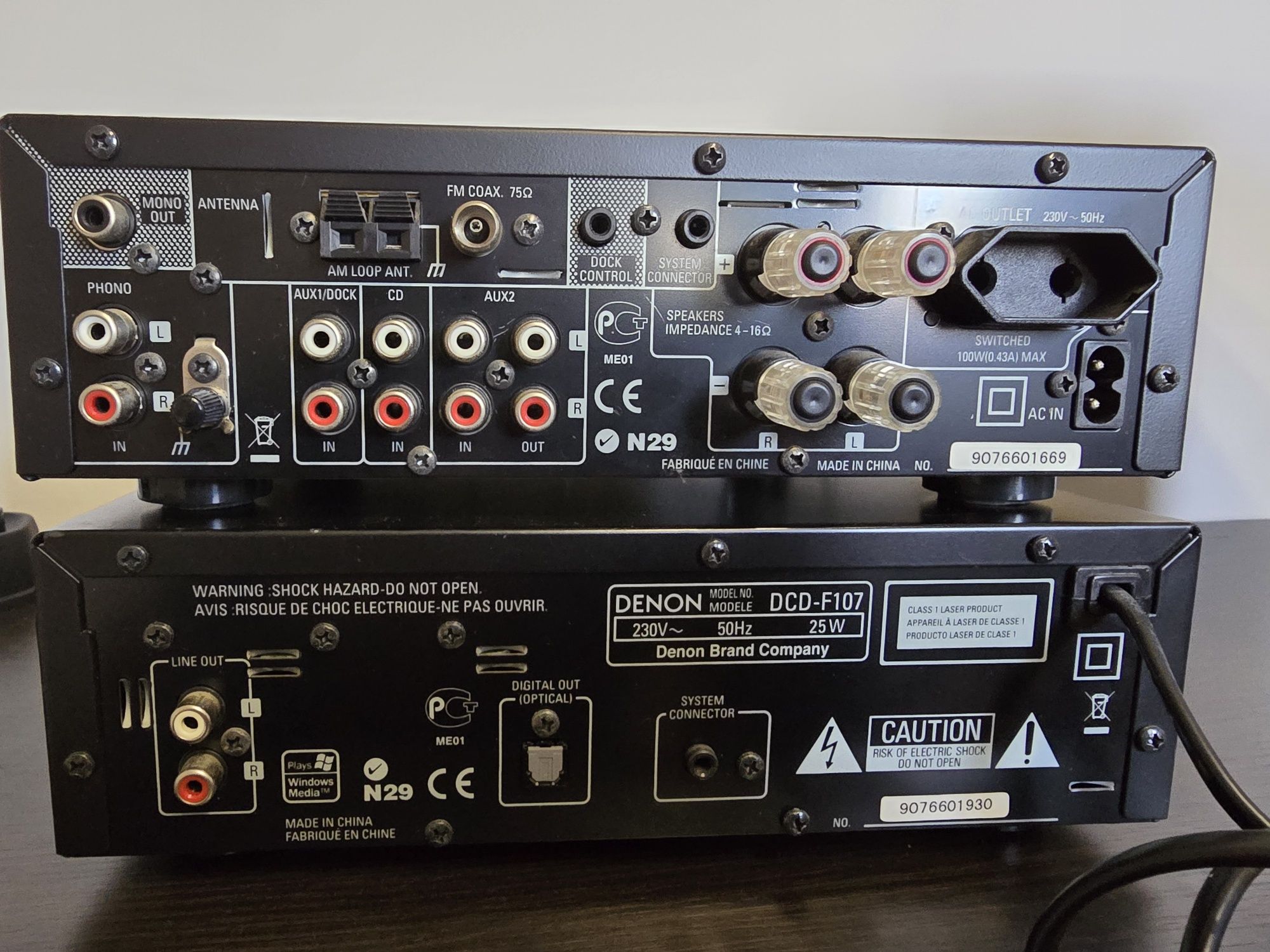 Wieża DENON F-107 System Stereo midi