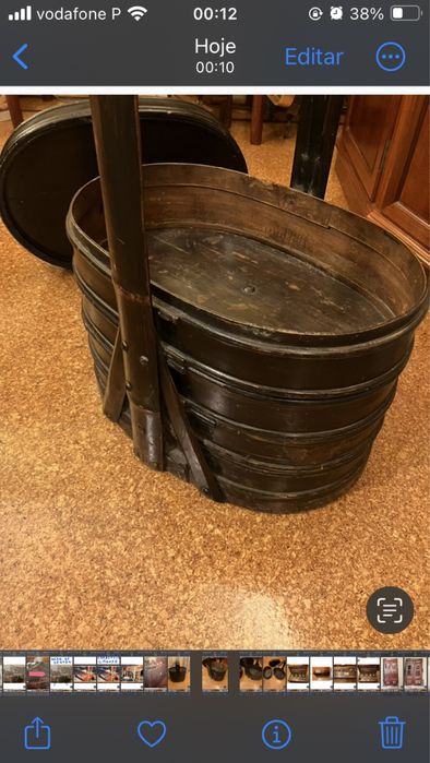 Cesto antigo chines c/ varios andares