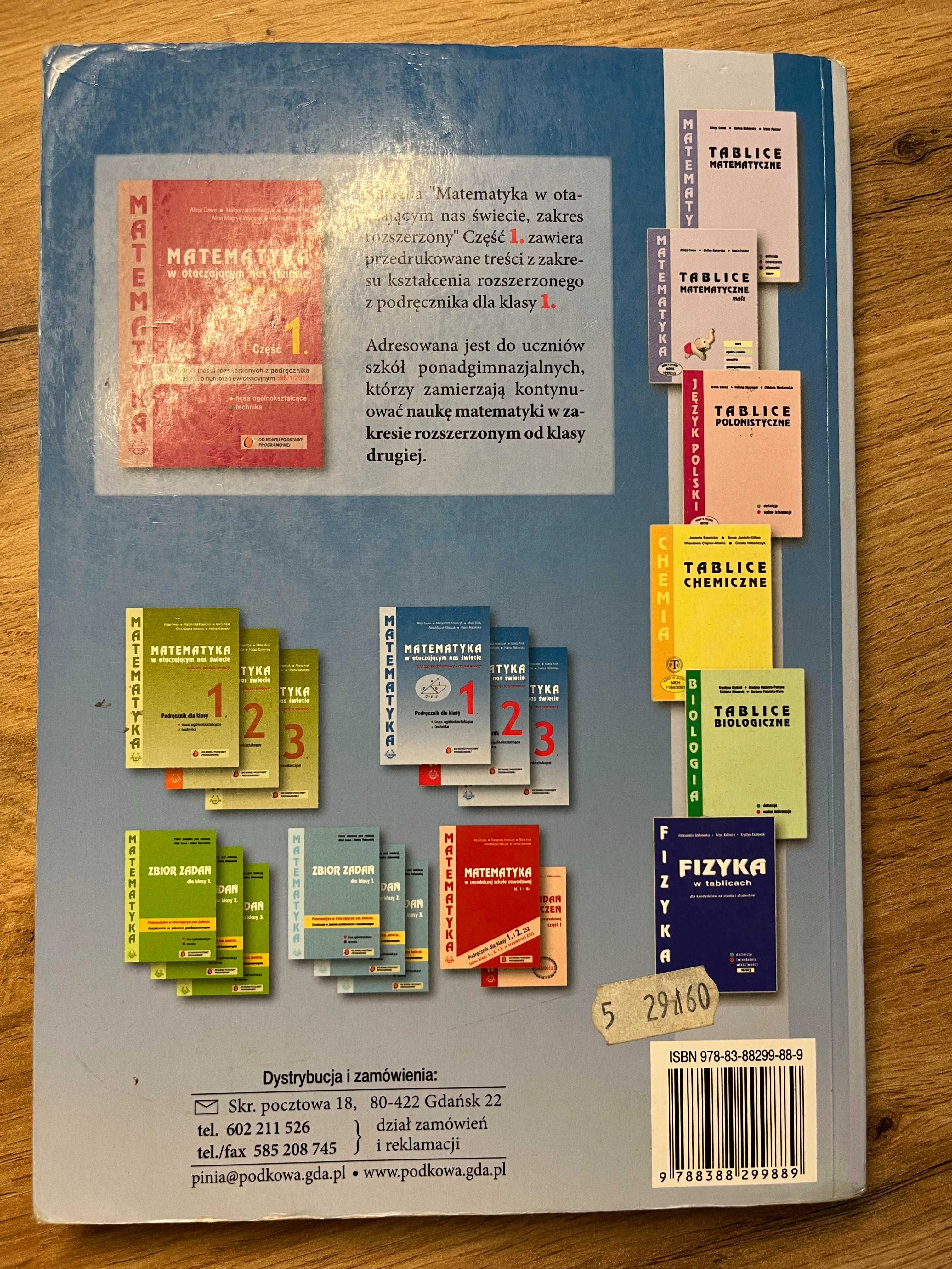 Matematyka w otaczającym nas świecie 1 Zakres podstawowy i rozszerzony