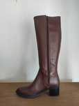 Clarks skórzane kozaki