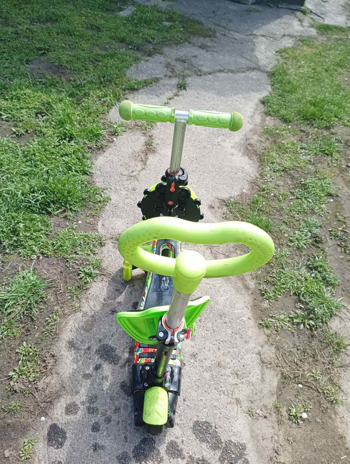 Продам дитячий самокат 3в1