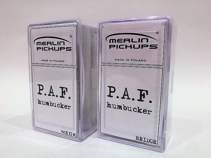 Merlin Pickups PAF neck + bridge humbucker zestaw przetworników git.