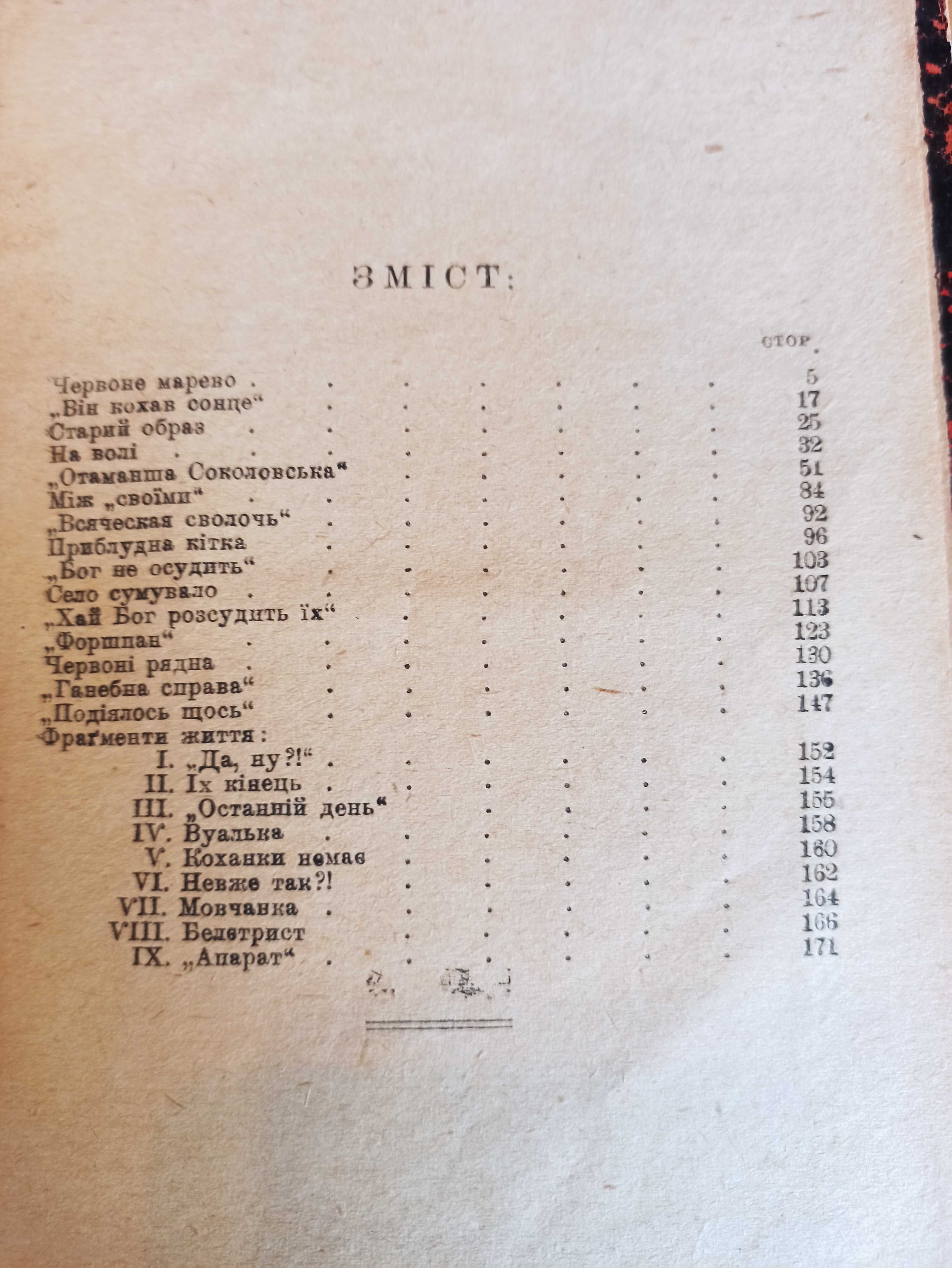 Червоне марево. Клим Поліщук (1921 р.)