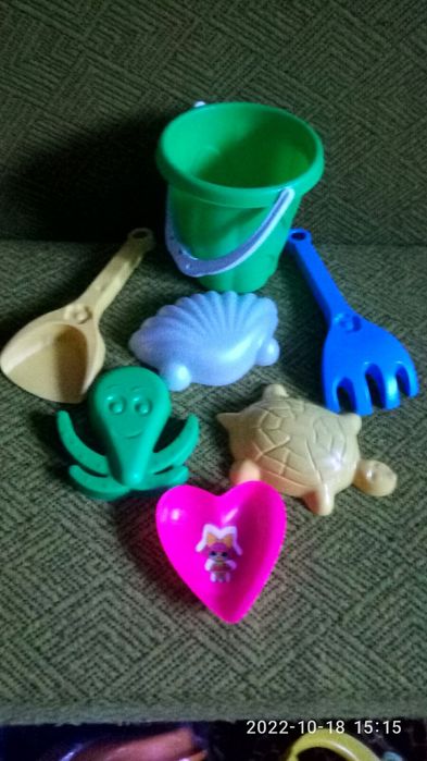 Набор для песочницы, б/у