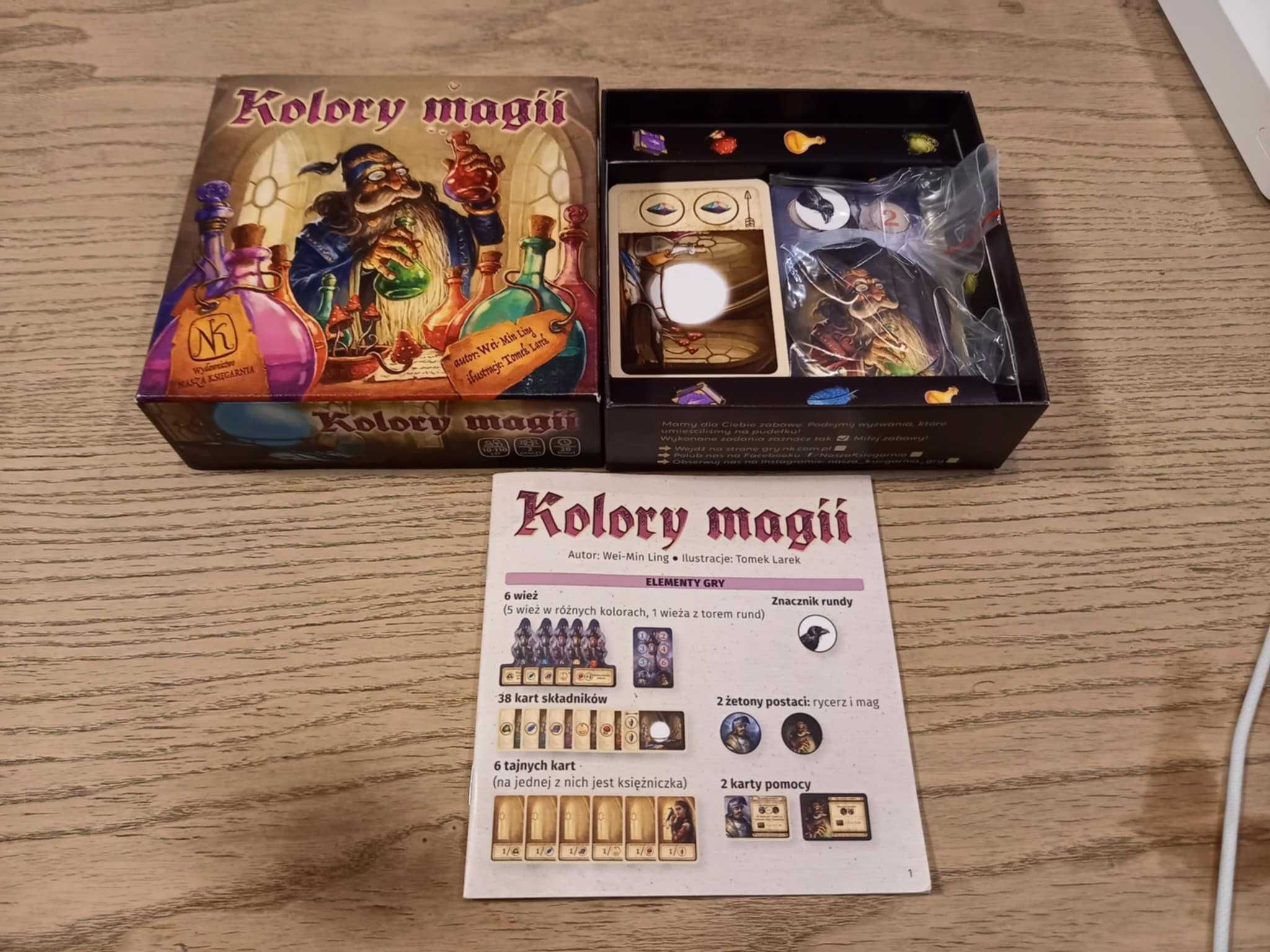 Kolory Magii gra planszowa