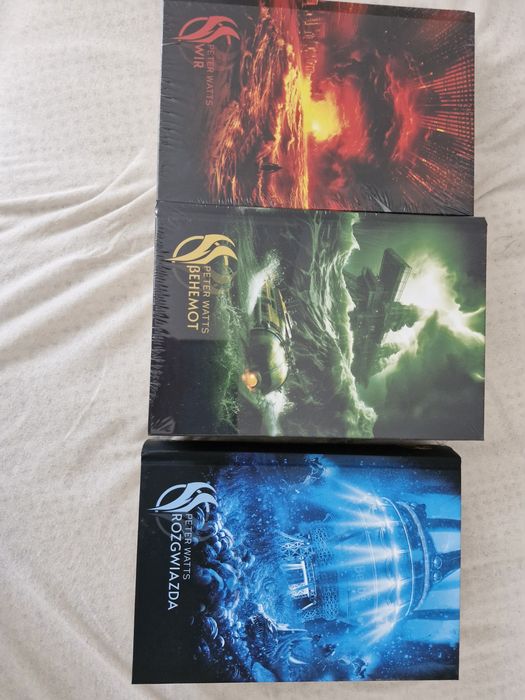 Trylogia ryfterów. Wir, rozgwiazda, Behemot. Peter watts