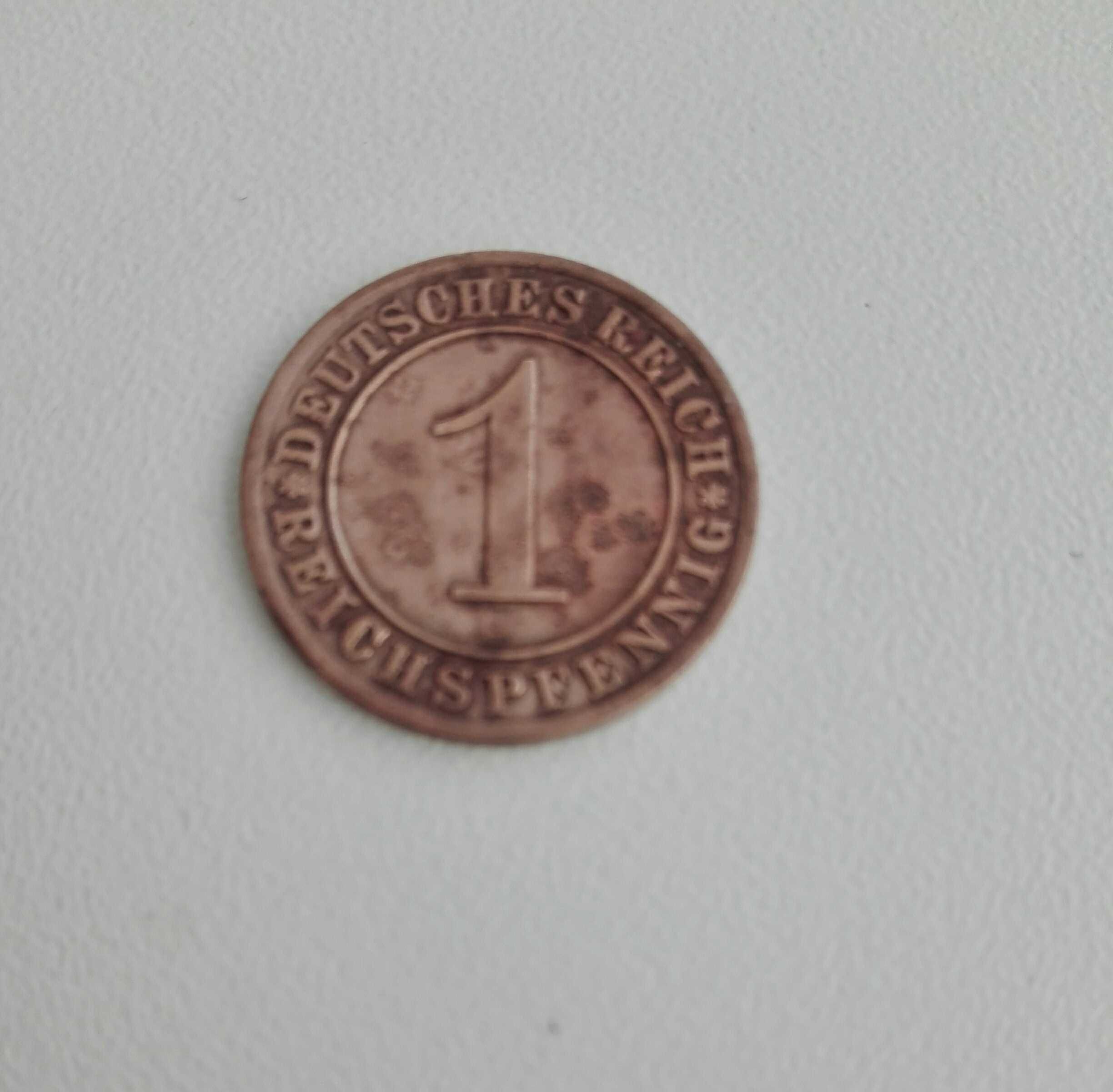 Moneta 1 Reichspfennig 1933