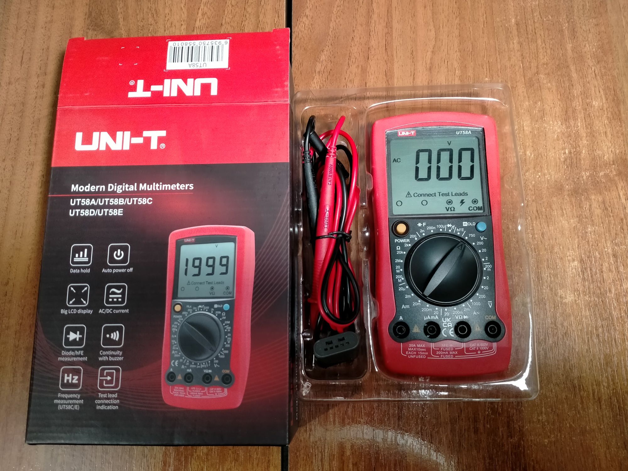 Мультиметр UNI-T UT58A