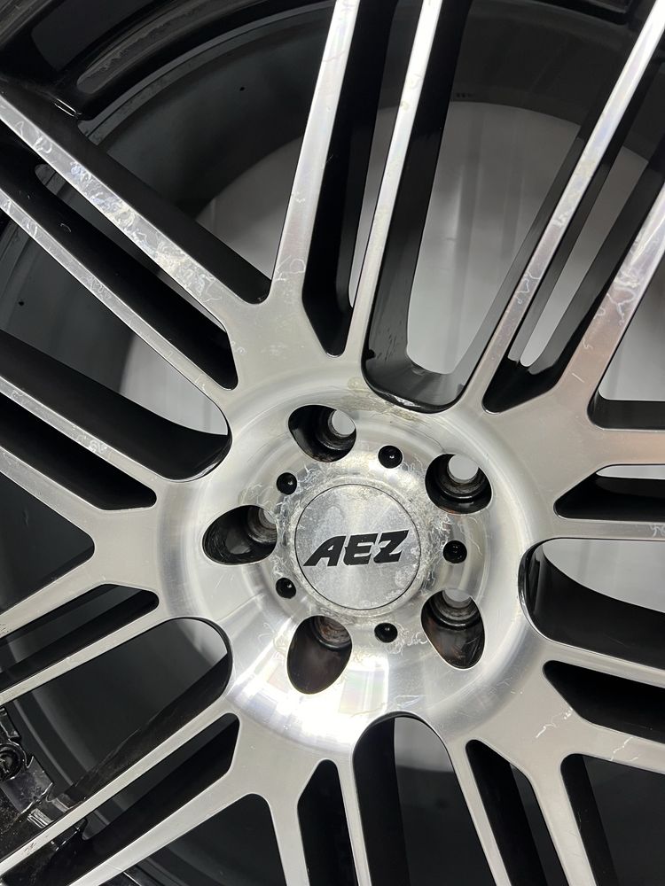 Alufelgi KOMPLET 21 cali 5x112 AEZ Mercedes ML GLE GLC GLS Audi Q5 Sko