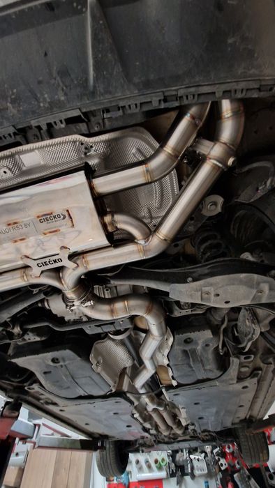 Układ wydechowy AUDI RS3 8Y  sportback catback