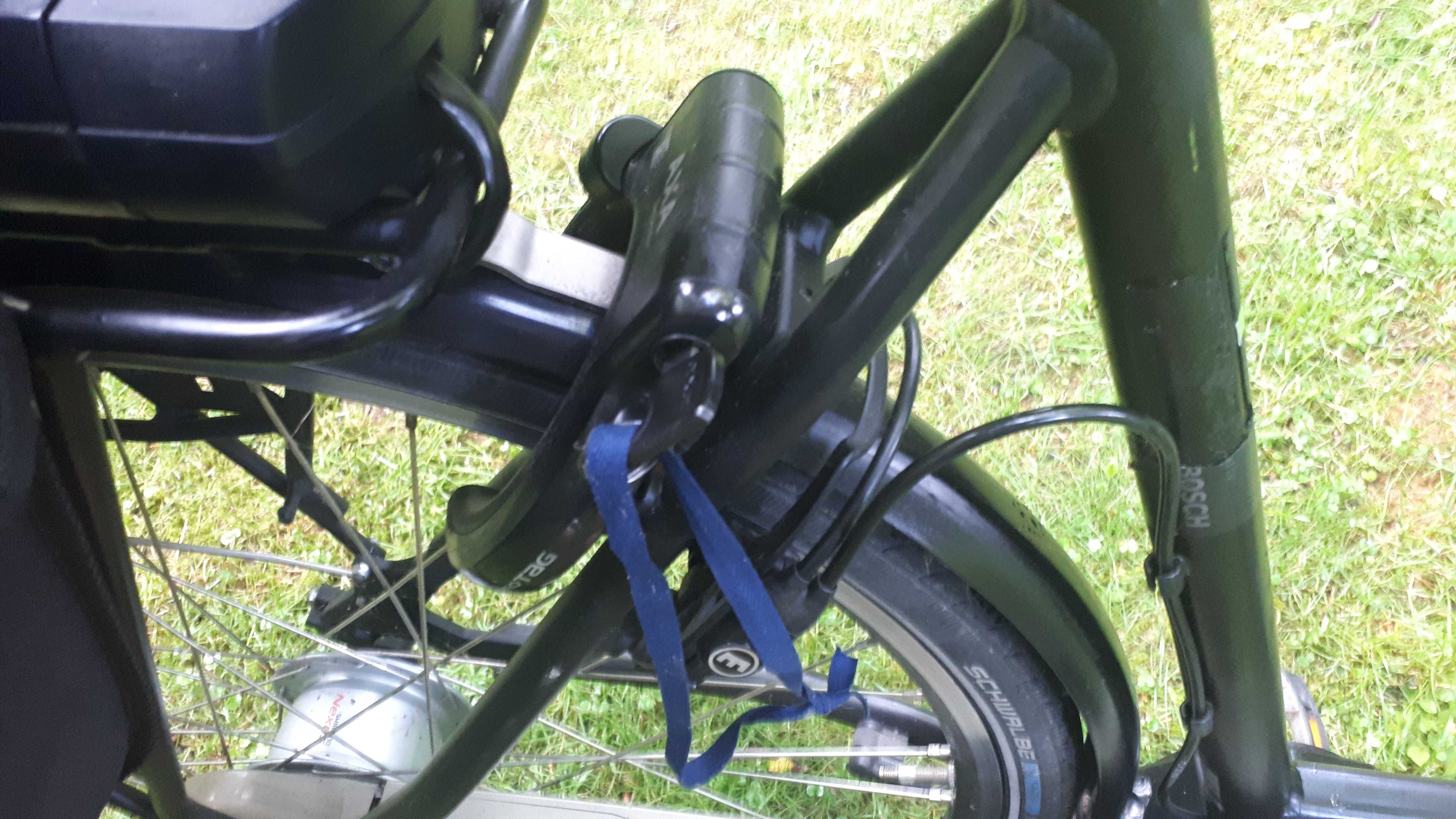 Rower elektryczny SPARTA ładowarka BOSCH, aku Bosch 36V 8Ah