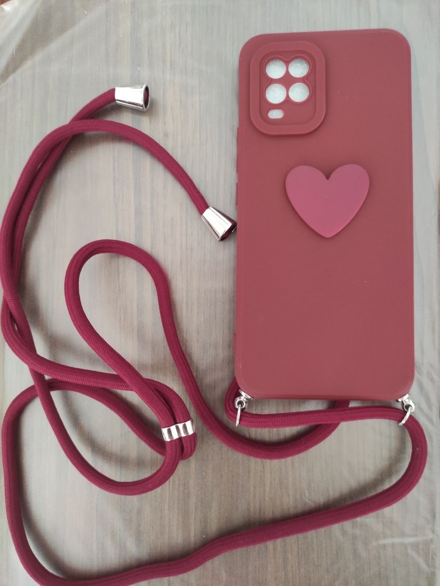 Capa com crossbody para telemóvel Xiaomi mi 10 lite