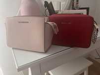 Czerwona torebka michael kors