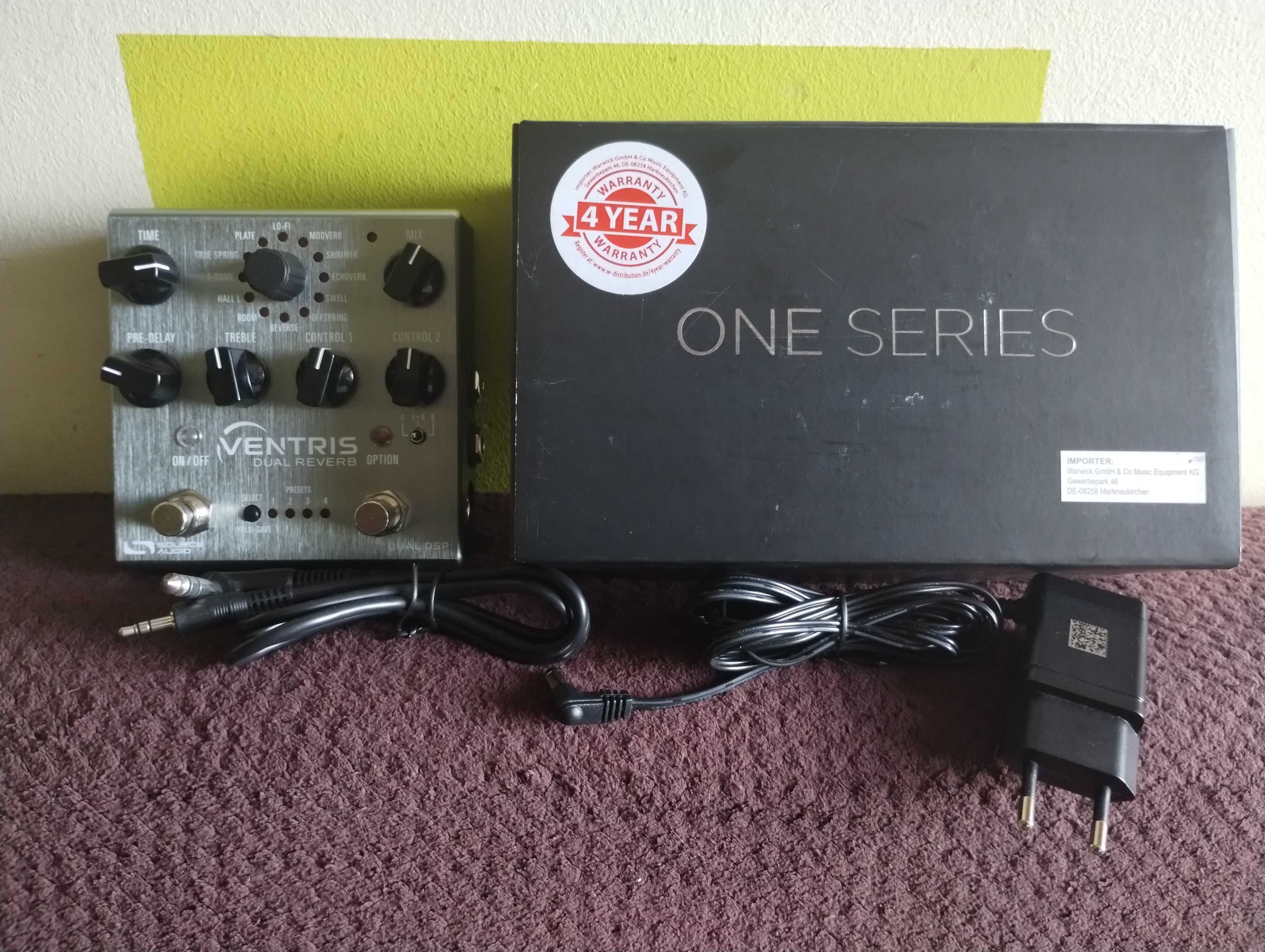 Source Audio Ventris Dual Reverb - Procesor pogłosowy JAK NOWY