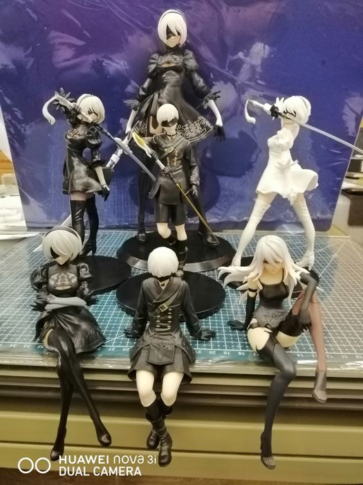 Фігурки 2a, 2b, 9s NieR Automata нові, дешево