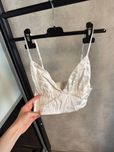 Білий топик святковий zara