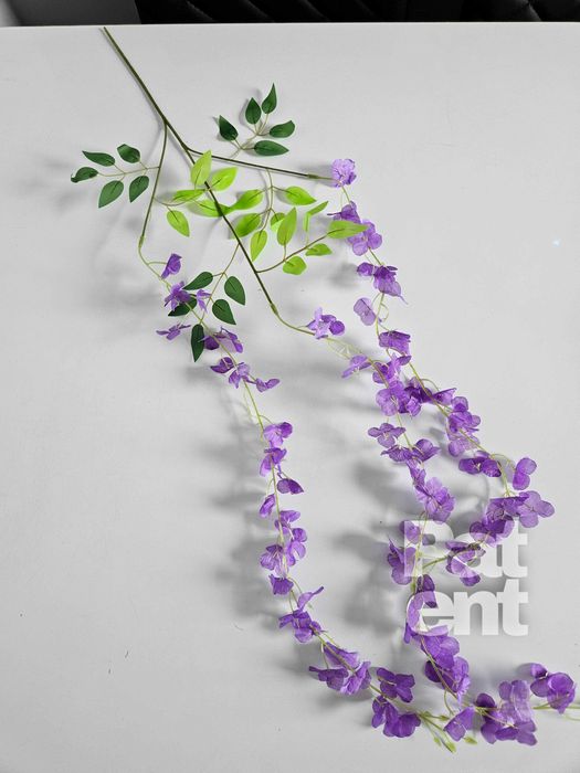 Wisteria fioletowa glicynia sztuczna girlanda dekoracja 12 sztuk