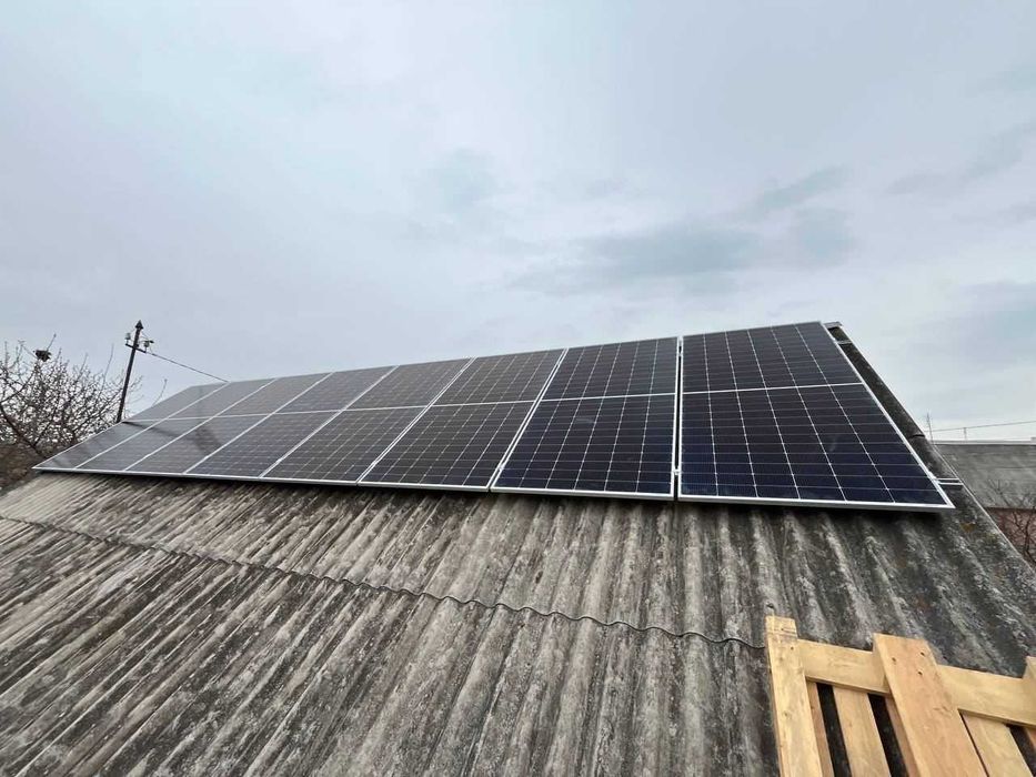 Монтаж сонячних мережевих, гібридних, автономних станцій під ключ