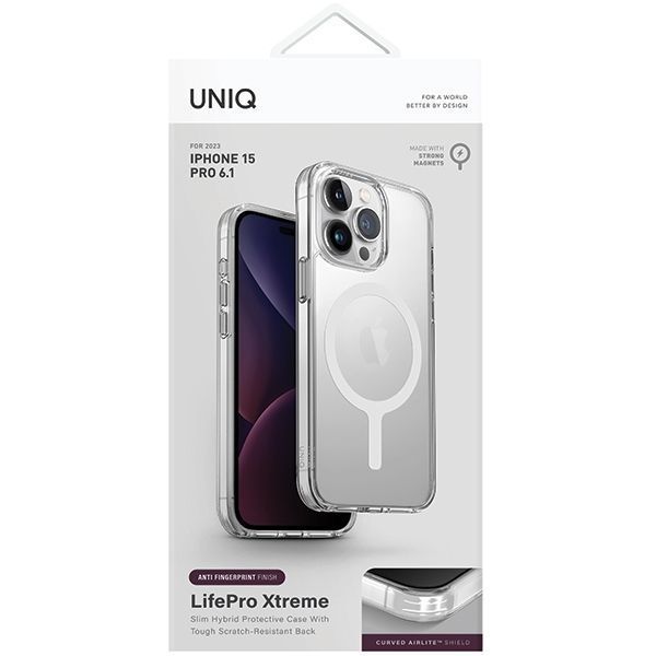 Etui UNIQ LifePro Xtreme do iPhone 15 Pro 6.1" - MagClick Charging