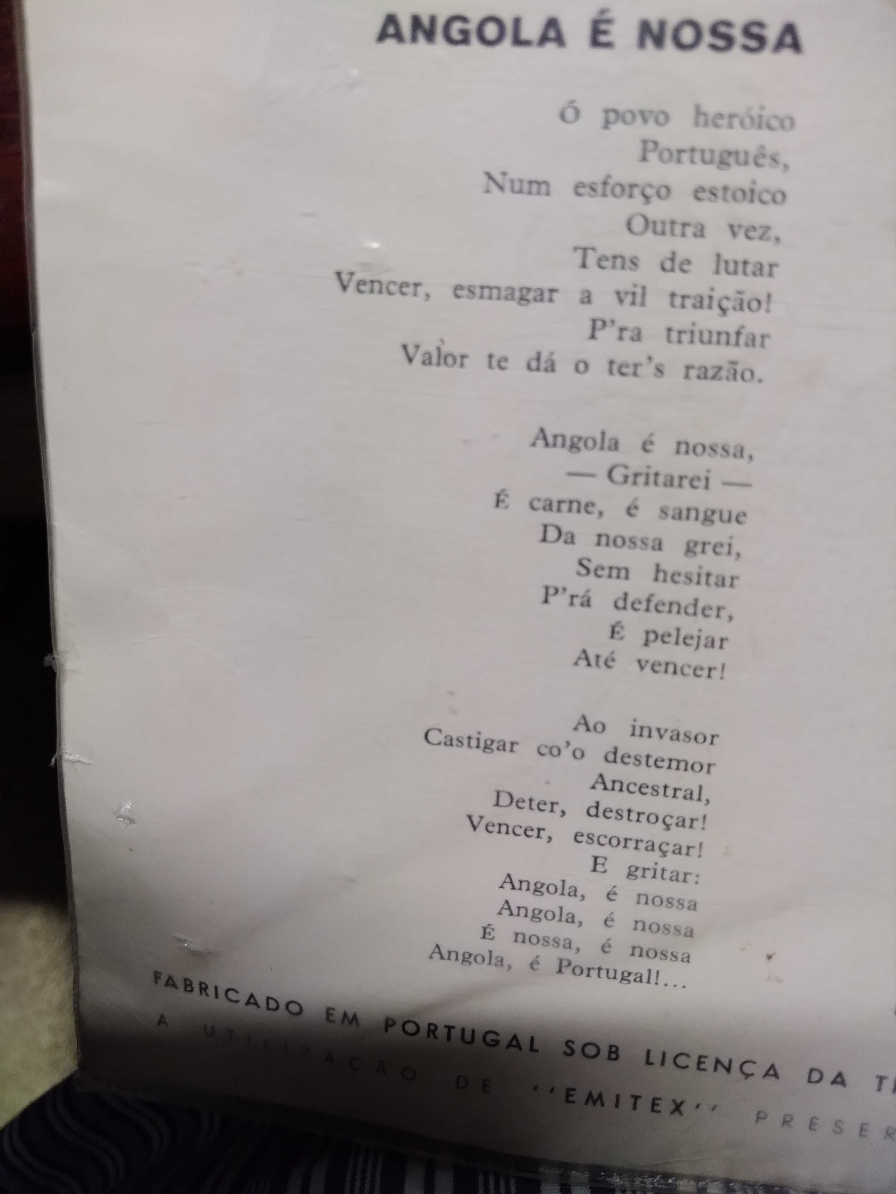 ANGOLA É NOSSA - Coro e Orquestra  da FNAT (1961)