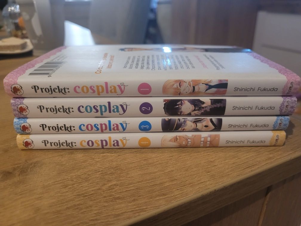 2 książki Mangi Projekt: Cosplay