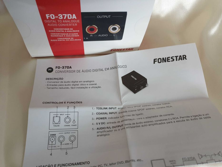 Conversor de Áudio Digital para Analógico