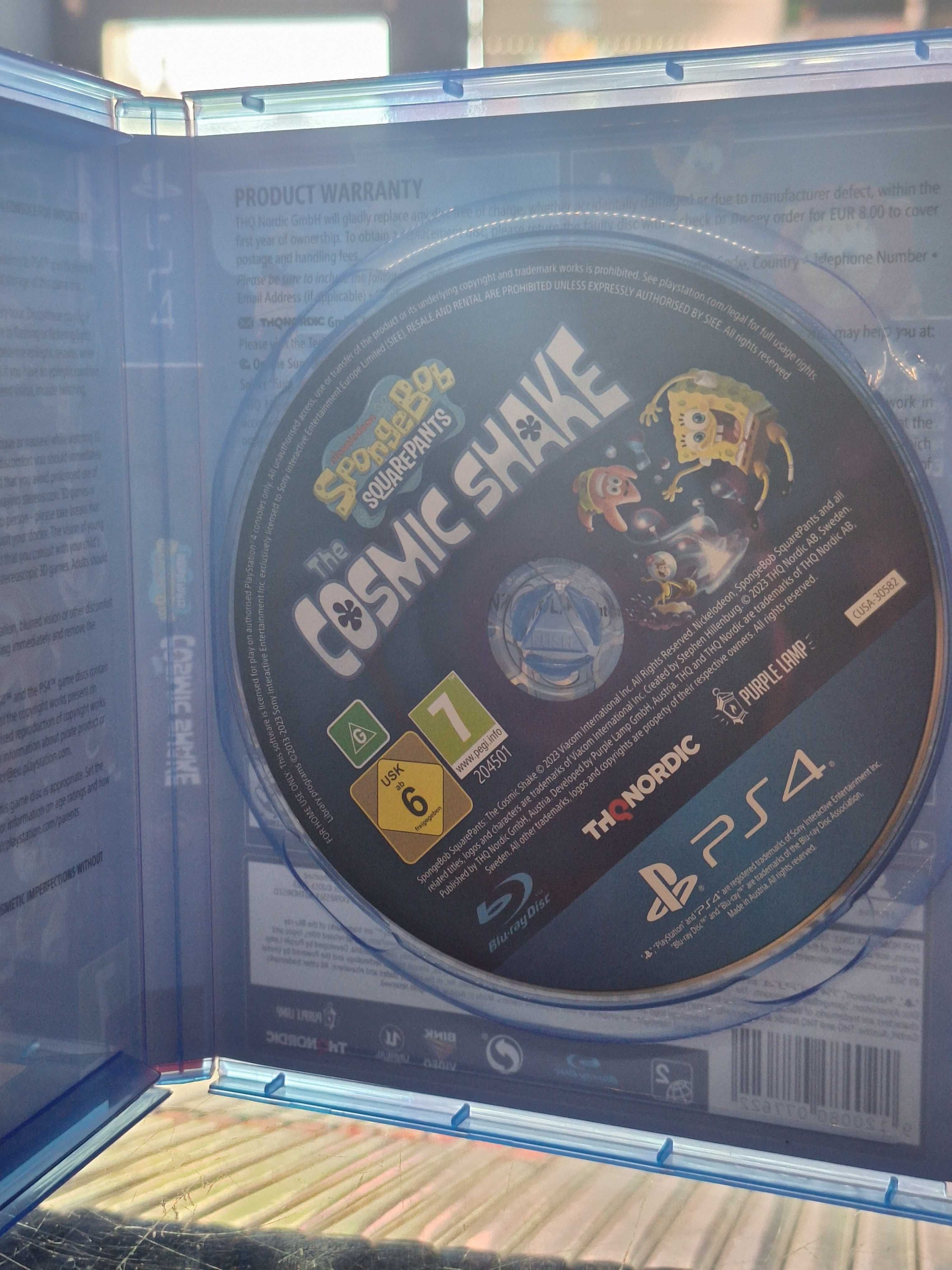 SpongeBob SquarePants The Cosmic Shake PS4, BDB, Sklep Centrum Grania
