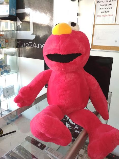 Peluche Rua Sésamo Elmo 100cm