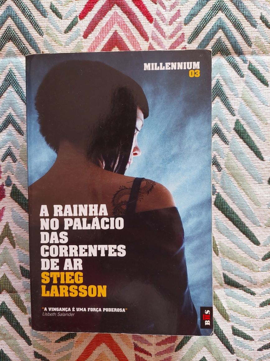 A Rainha no Palácio das Correntes de Ar - Stieg Larson- Stieg Larson