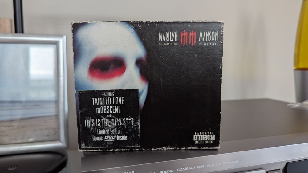 CD + DVD Marilyn Manson - The Golden Age Of Grotesque