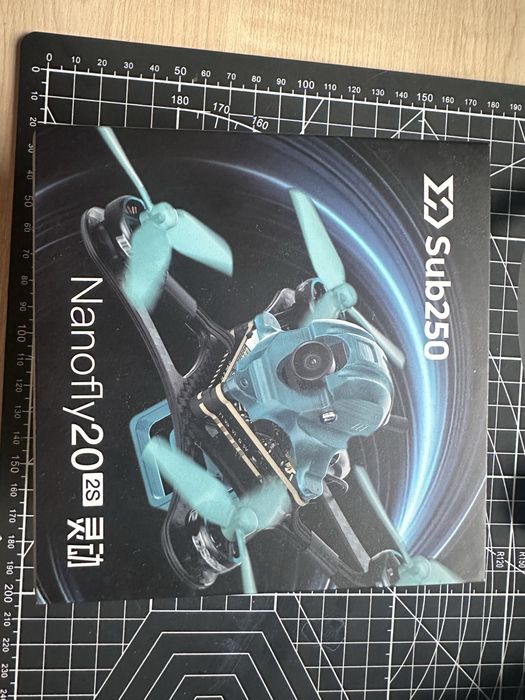 Sub250 nanofly o4 elrs stan idealny [dji, fpv, tbs, crsf, ws, o3]