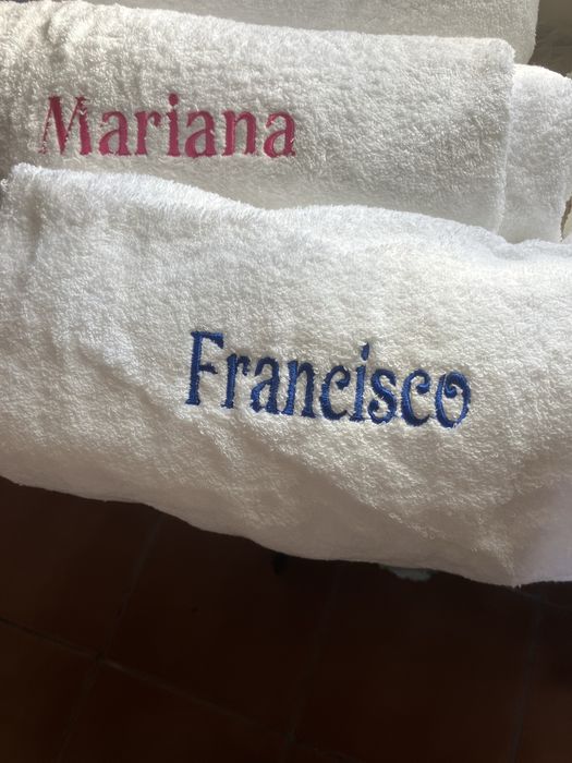 Toalhoes  de banho personalisados