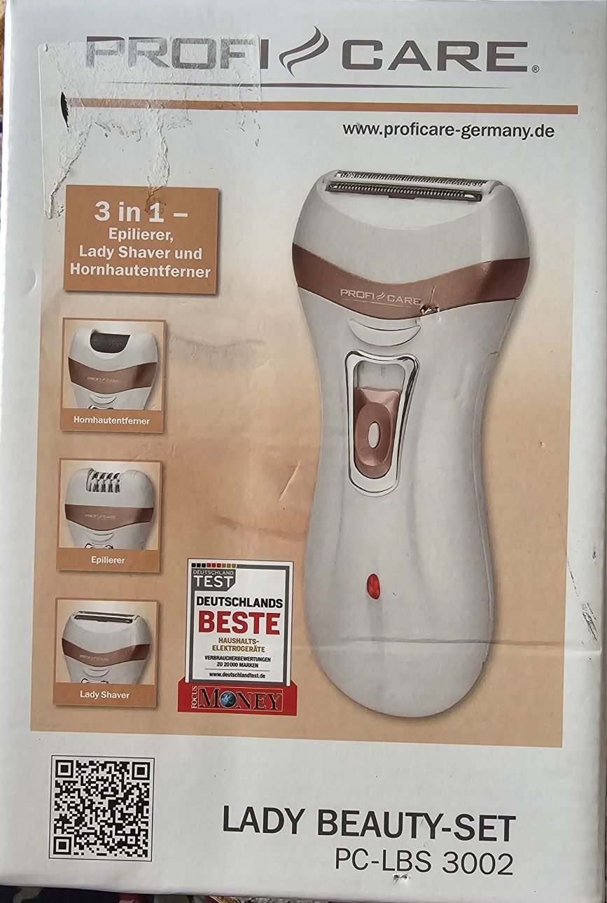 Depiladora/Removedor de Calos 3 em 1 Profi Care