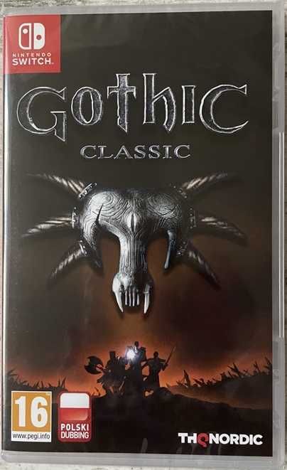 Gothic Classic Nintendo Switch + Lite + Oled = wersja PL Dubbing