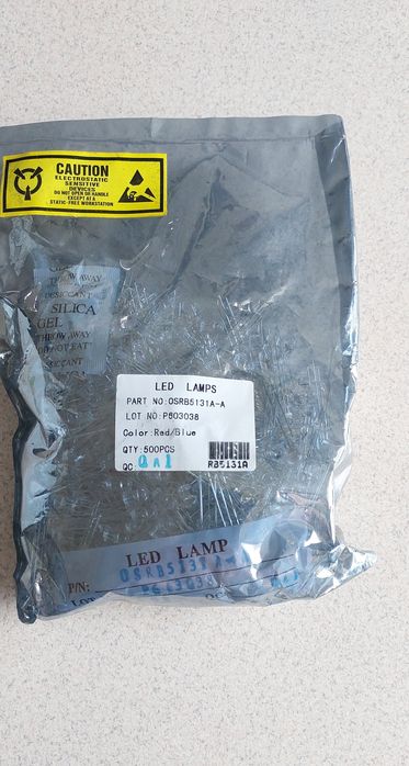 LED матрица TME KWM 50882ASB. Двухцветные и трехцветный светодиод.