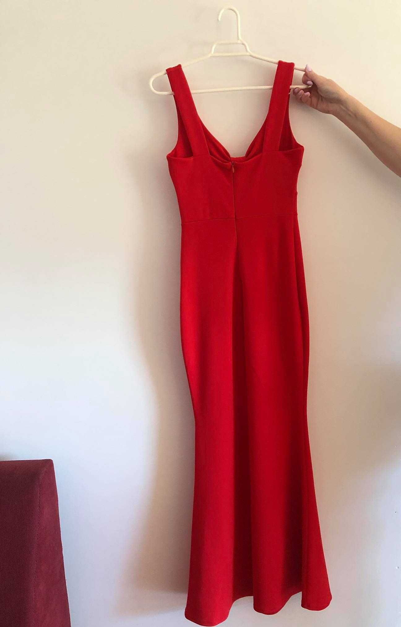 Vestido Cerimónia Vermelho (S/M)