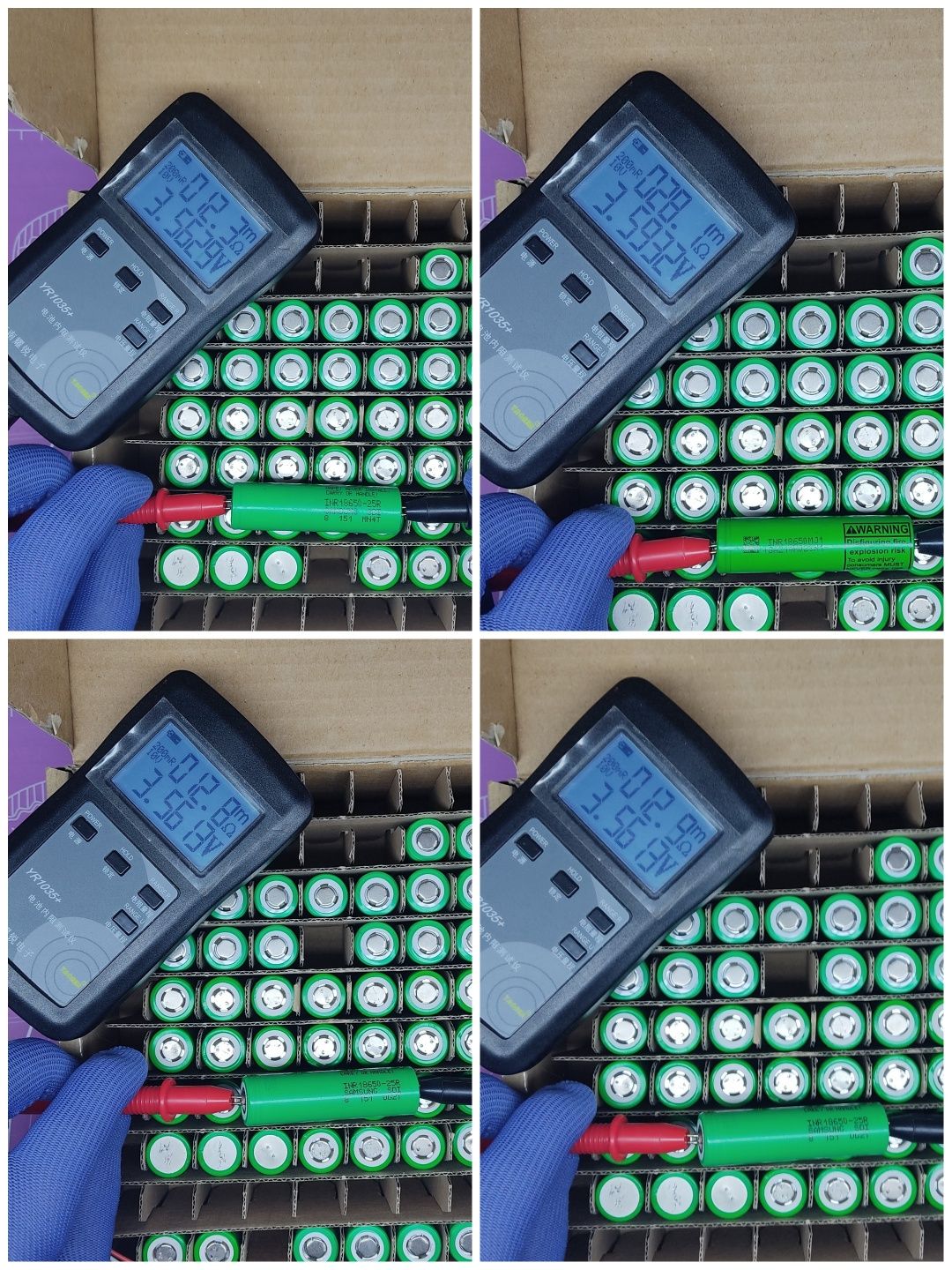 Акумулятори 18650, Samsung 25r, 35e, 30q, 40t, eve 25p,  mj1, 21700