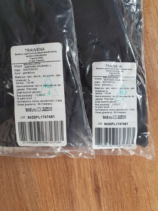 Bielizna letnia 505TM/MON rozmiar L